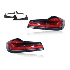 G38 G30 LED Tail Lights for BMW 530 540 M5 F90 2017-2022 Rear Lamps DRL Plug and Play Flashing Steering