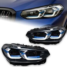 LED Laser Style Projector Headlights for BMW X3 G01 G08 2018–2022 Pre-LCI DRL, Type: For Original Xenon