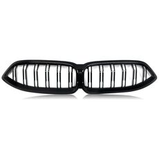 Gloss Black Dual Slats Front Bumper Grille for BMW 8 Series G14 G15 G16 2023–2024