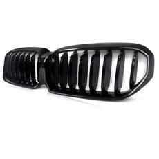 Glossy Black Front Kidney Grille Mesh Style for BMW 5 Series G30 G31 2021–2023