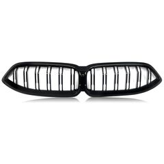 Gloss Black Dual Slats Front Bumper Grille for BMW 8 Series G14 G15 G16 2023–2024
