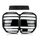 Gloss Black M Performance Kidney Grille for BMW 4 Series G22 G23 2-Door 2021–2023 Gloss Black M Performance Kidney Grille for BMW 4 Series G22 G23 2-Door 2021–2023