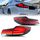 LED Facelift Sequential Tail Lights for BMW G30 F90 M5 5-Series 2017–2020 LED Facelift Sequential Tail Lights for BMW G30 F90 M5 5-Series 2017–2020