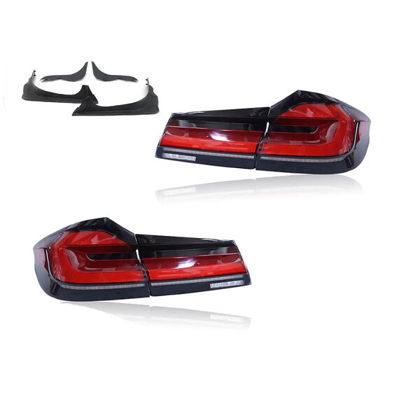 G38 G30 LED Tail Lights for BMW 530 540 M5 F90 2017-2022 Rear Lamps DRL Plug and Play Flashing Steering