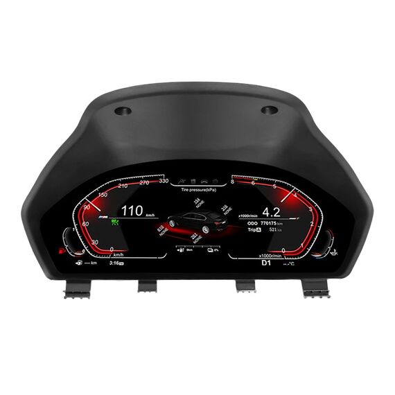 12.3" LCD Digital Dashboard Virtual Cockpit for BMW 3 4 Series F30 F31 F34 F32 F33 F36 HD Instrument Cluster 1920x720