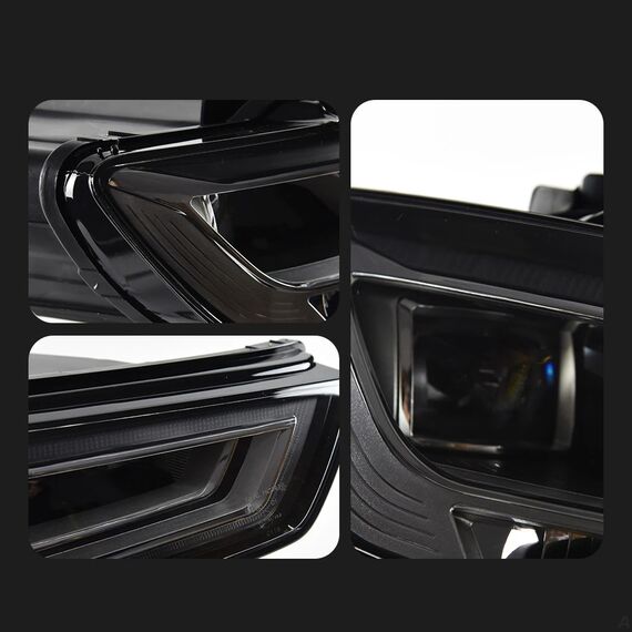 LED Projector Headlights with DRL for Audi A3 8V 2014–2016 Plug & Play Upgrade, Type: For Original Xenon, 6 image LED Projector Headlights with DRL for Audi A3 8V 2014–2016 Plug & Play Upgrade, Type: For Original Xenon, 6 image