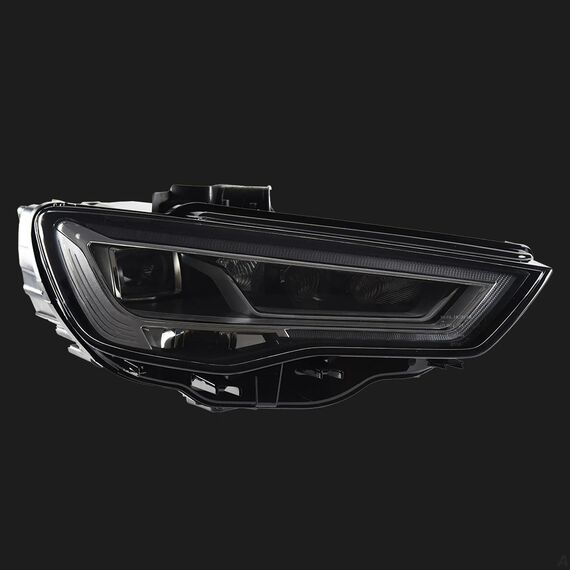 LED Projector Headlights with DRL for Audi A3 8V 2014–2016 Plug & Play Upgrade, Type: For Original Xenon, 7 image LED Projector Headlights with DRL for Audi A3 8V 2014–2016 Plug & Play Upgrade, Type: For Original Xenon, 7 image