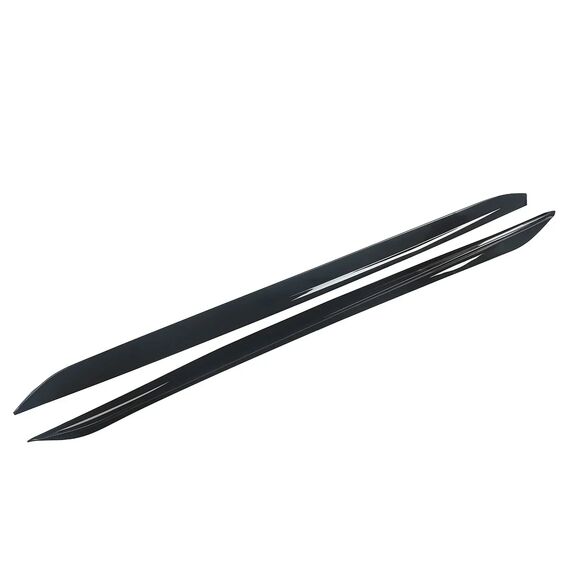 Gloss Black M-Performance Side Skirt Extensions for BMW 3 Series G20 G28 M-Sport Bumper 2019–2020
