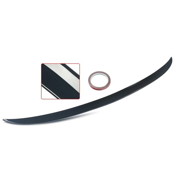 M5 Style Gloss Black Rear Trunk Spoiler Lip for BMW 5 Series G30 M Sport 2017–2019, 5 image M5 Style Gloss Black Rear Trunk Spoiler Lip for BMW 5 Series G30 M Sport 2017–2019, 5 image