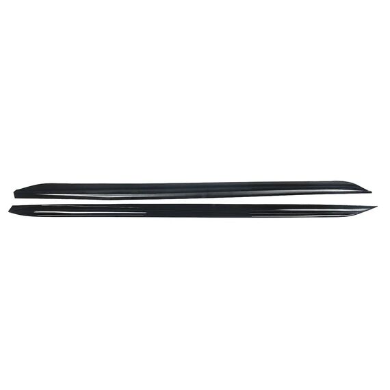Gloss Black M-Performance Side Skirt Extensions for BMW 3 Series G20 G28 M-Sport Bumper 2019–2020, 5 image Gloss Black M-Performance Side Skirt Extensions for BMW 3 Series G20 G28 M-Sport Bumper 2019–2020, 5 image