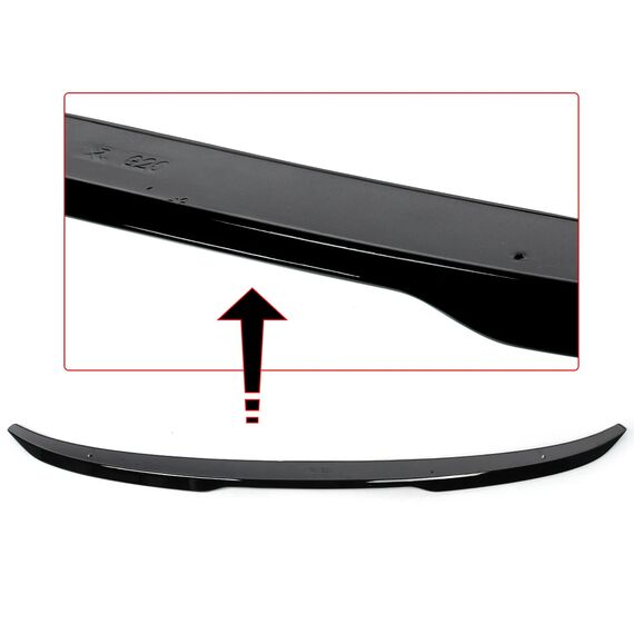 M3 Style Gloss Black Rear Trunk Spoiler Wing for BMW G20 M340i G80 M3 2019–2024, 3 image M3 Style Gloss Black Rear Trunk Spoiler Wing for BMW G20 M340i G80 M3 2019–2024, 3 image
