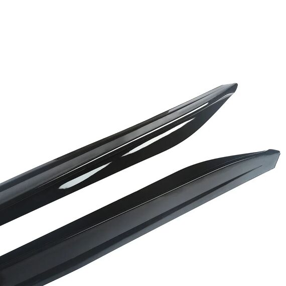 Gloss Black M-Performance Side Skirt Extensions for BMW 3 Series G20 G28 M-Sport Bumper 2019–2020, 3 image Gloss Black M-Performance Side Skirt Extensions for BMW 3 Series G20 G28 M-Sport Bumper 2019–2020, 3 image