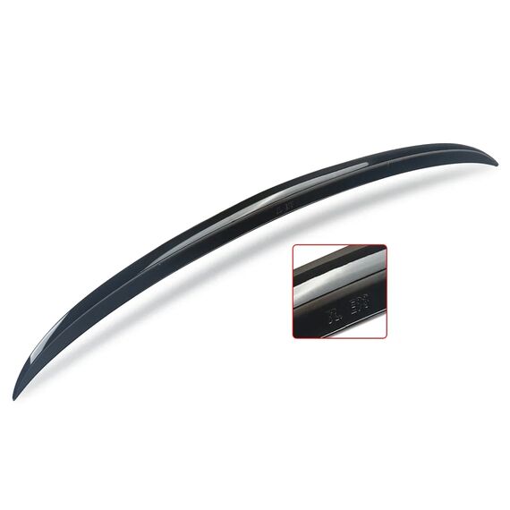 M5 Style Gloss Black Rear Trunk Spoiler Lip for BMW 5 Series G30 M Sport 2017–2019, 4 image M5 Style Gloss Black Rear Trunk Spoiler Lip for BMW 5 Series G30 M Sport 2017–2019, 4 image