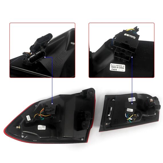 Red OLED GTS Style LED Tail Lights for BMW 3 Series F30 F35 F80 2012–2018 Sequential Signal, 4 image Red OLED GTS Style LED Tail Lights for BMW 3 Series F30 F35 F80 2012–2018 Sequential Signal, 4 image