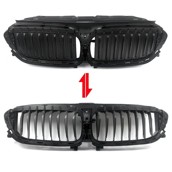 BMW G30 G31 5 Series Front Upper Radiator Grille Air Shutter 2017–2020, 4 image BMW G30 G31 5 Series Front Upper Radiator Grille Air Shutter 2017–2020, 4 image