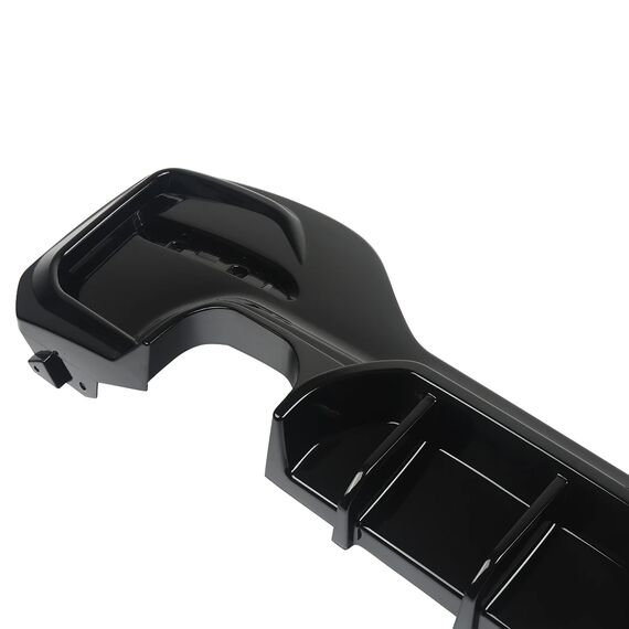 BMW 1 Series M Sport F20 F21 M135i M140i Gloss Black Rear Diffuser Bumpe, 4 image BMW 1 Series M Sport F20 F21 M135i M140i Gloss Black Rear Diffuser Bumpe, 4 image