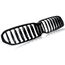 Glossy Black Front Kidney Grille Mesh Style for BMW 5 Series G30 G31 2021–2023, 4 image Glossy Black Front Kidney Grille Mesh Style for BMW 5 Series G30 G31 2021–2023, 4 image