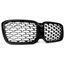 Diamond Style Front Kidney Grille Chrome+Black for BMW X3 G01 X4 G02 2022–2024 M40i M Sport, 4 image Diamond Style Front Kidney Grille Chrome+Black for BMW X3 G01 X4 G02 2022–2024 M40i M Sport, 4 image