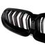 Gloss Black Dual Slats Front Bumper Grille for BMW 8 Series G14 G15 G16 2023–2024, 3 image Gloss Black Dual Slats Front Bumper Grille for BMW 8 Series G14 G15 G16 2023–2024, 3 image