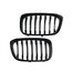 Gloss Black Single Slat Front Grille for BMW X3 X3M G01 X4 G02 2018–2020, 4 image Gloss Black Single Slat Front Grille for BMW X3 X3M G01 X4 G02 2018–2020, 4 image