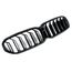 Gloss Black Dual Slats Front Kidney Grille for BMW G30 G31 530i 540i 2021–2023, 3 image Gloss Black Dual Slats Front Kidney Grille for BMW G30 G31 530i 540i 2021–2023, 3 image