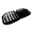 Gloss Black Dual Slats Front Bumper Grille for BMW X7 G07 M50i 2019–2022, 3 image Gloss Black Dual Slats Front Bumper Grille for BMW X7 G07 M50i 2019–2022, 3 image