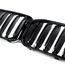 Glossy Black Front Kidney Grille Mesh Style for BMW 5 Series G30 G31 2021–2023, 3 image Glossy Black Front Kidney Grille Mesh Style for BMW 5 Series G30 G31 2021–2023, 3 image