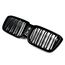 Gloss Black M Style Dual Slats Kidney Grille for BMW X3 G01 X4 G02 2022–2023 Silver Diamond Without Camera, 4 image Gloss Black M Style Dual Slats Kidney Grille for BMW X3 G01 X4 G02 2022–2023 Silver Diamond Without Camera, 4 image