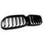 Gloss Black Dual Slats Front Kidney Grille for BMW G30 G31 530i 540i 2021–2023, 2 image Gloss Black Dual Slats Front Kidney Grille for BMW G30 G31 530i 540i 2021–2023, 2 image