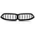 Gloss Black Dual Slats Front Bumper Grille for BMW 8 Series G14 G15 G16 2023–2024